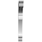 Ekena Millwork Sellek Architectural Grade PVC Bracket, 5/8"W X 6"D X 6"H BKTP01X06X06SK - alternate 3